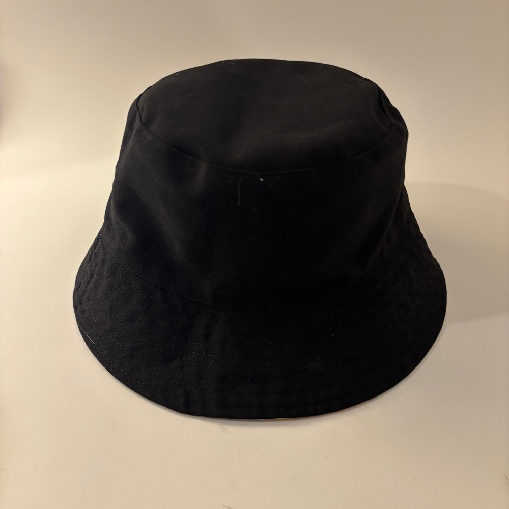 Pokemon Pikachu Reversible Bucket Hat Mens OSFM Blue Black Anime Gamer Hat - Picture 6 of 6